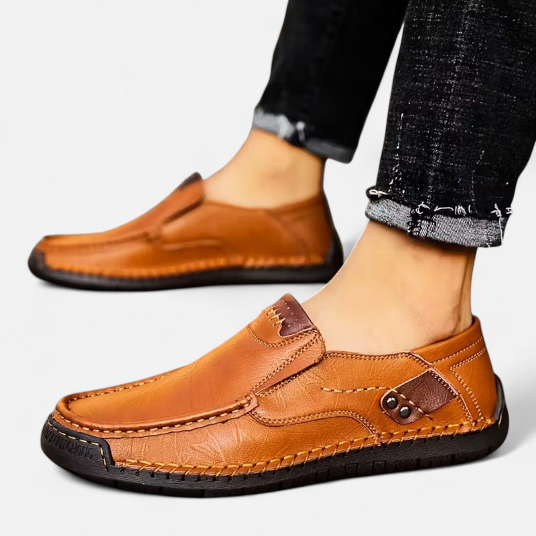Modero | Chaussures homme à enfiler, semelle légère