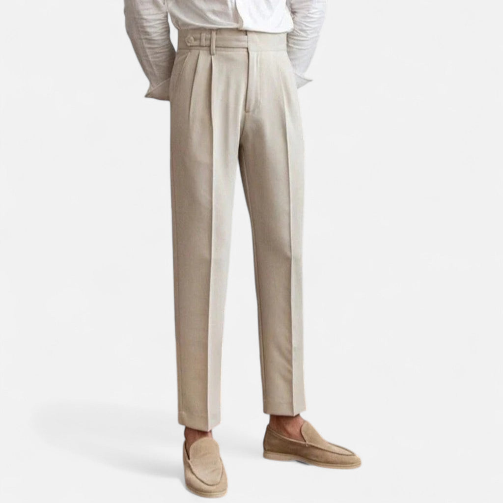 Modero | Pantalon homme tailleur, coupe droite