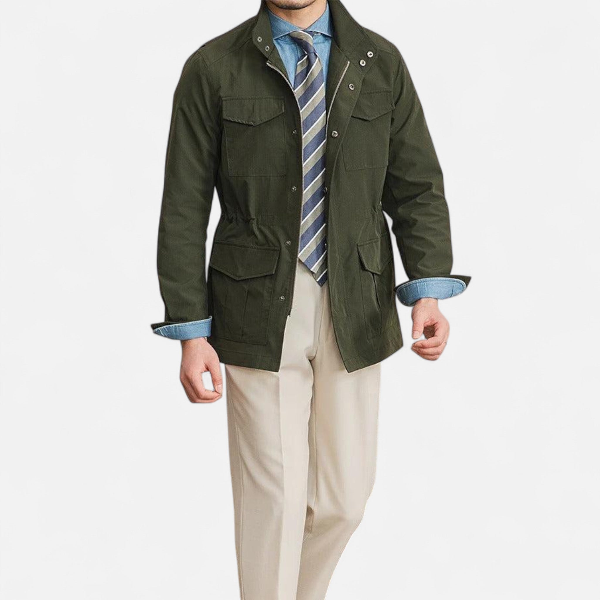 Modero | Parka de chasse homme, esprit héritage