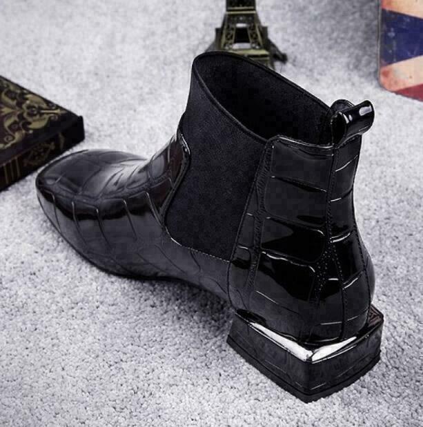 Bottes En Cuir Confortables Pour Femme, Offrant Un Bon Maintien : Des Bottes Résistantes Et Élégantes, Idéales Pour Un Usage Quotidien